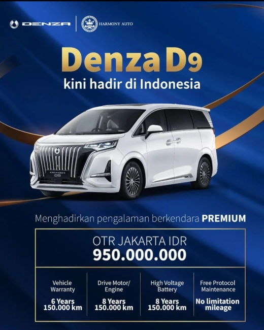 Banner Mobil Denza Jakarta 1